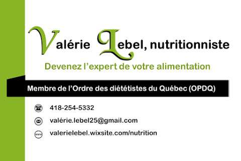 Valérie Lebel, nutritionniste Valérie Lebel, nutritionniste